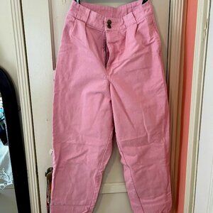 Lucy&Yak pleated tapered trousers